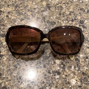 Chanel brown tortoise shell sunglasses